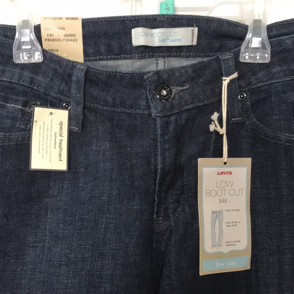 Levi’s Low bootcut women’s jeans size 10 M, NWT - Picture 2 of 5